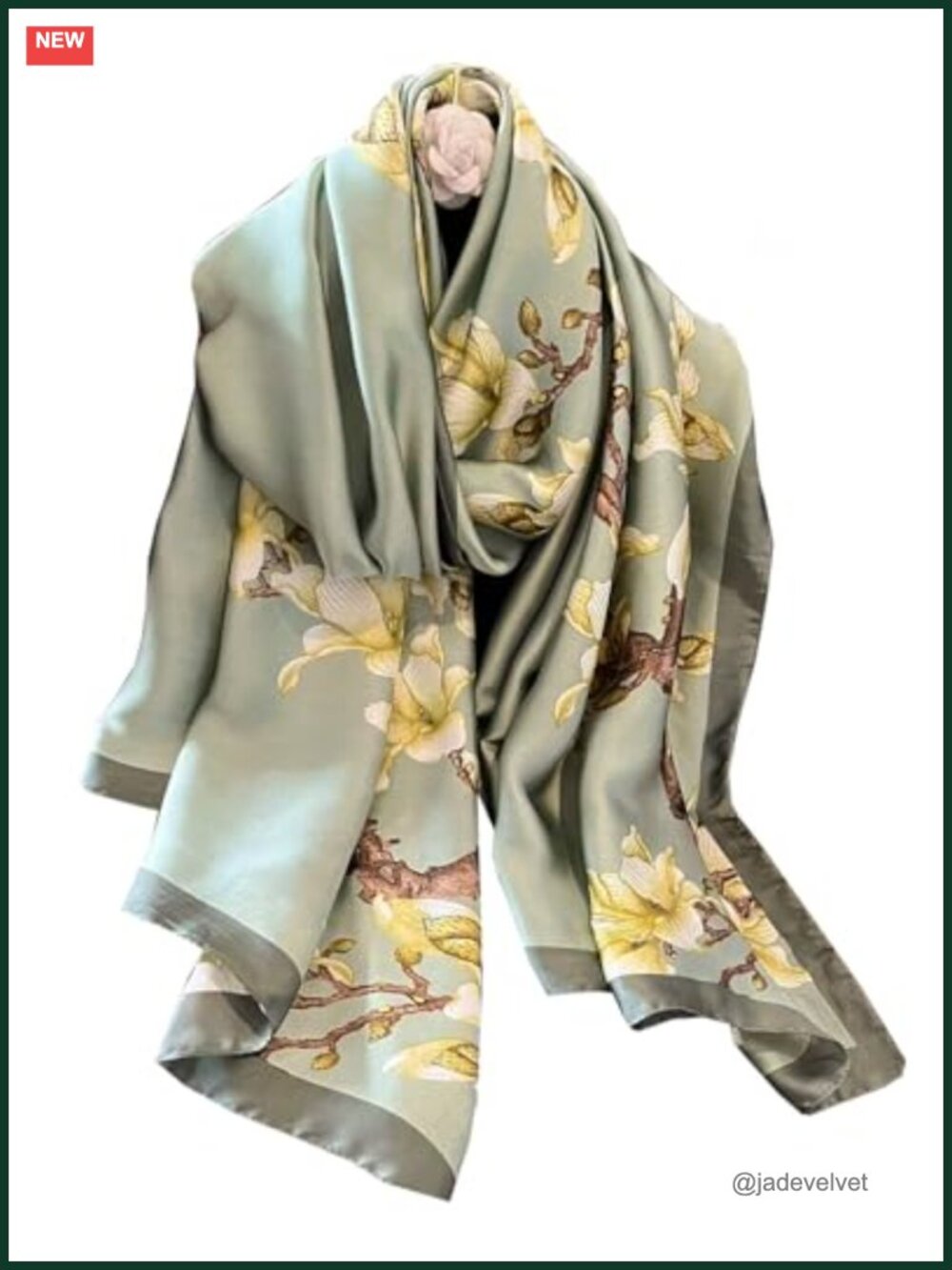 Silky Satin Scarf Shawl Wrap for Women Lightweight Evening Formal Dressy